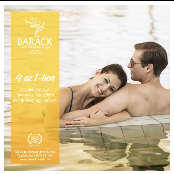 Barack Thermal Resort - hirdetés