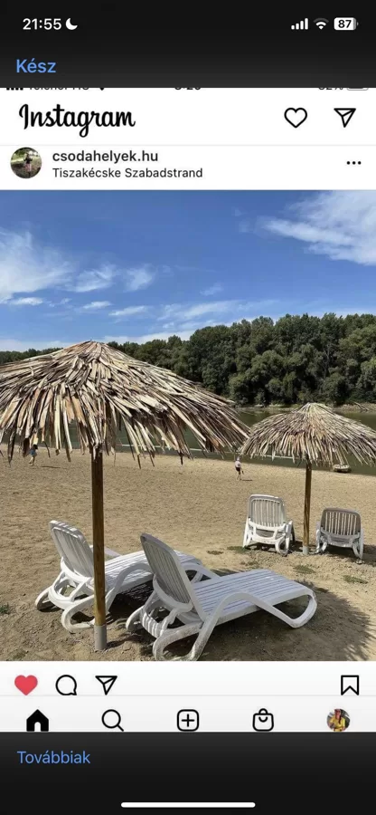 Tiszakécske - Tiszaparti Szabad Strand